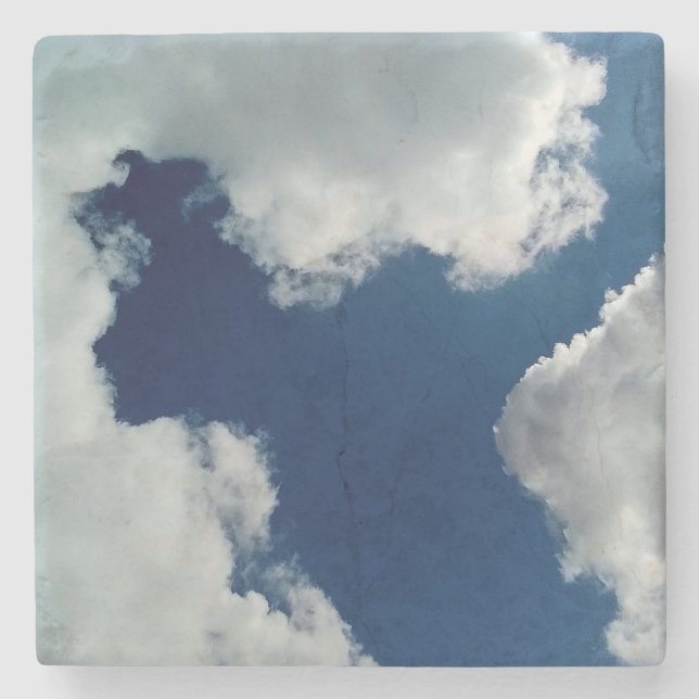 Porta-copo De Pedra A curve in the clouds (Frente)