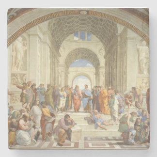 Porta-copo De Pedra A escola de Raphael de Atenas