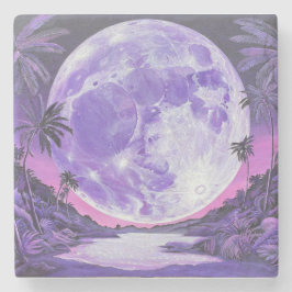 Porta-copo De Pedra "A Lua Impossível"-