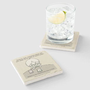 Porta-copo De Pedra A mão que estamos lidando