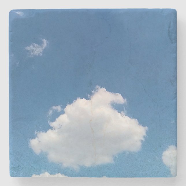 Porta-copo De Pedra A simple cloud (Frente)