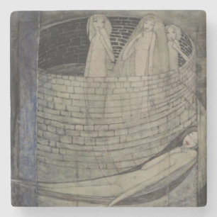 Porta-copo De Pedra A verdade está no fundo do poço