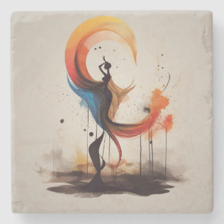 Porta-copo De Pedra aberto ao coração