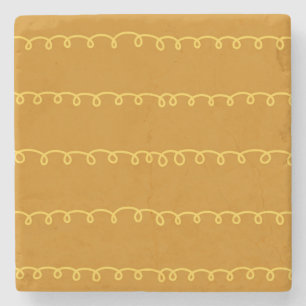 Porta-copo De Pedra Abstrato Art: Modern Wrapping Design