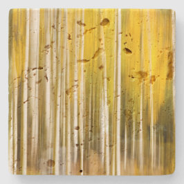 Porta-copo De Pedra Abstrato Aspens