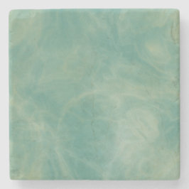 Porta-copo De Pedra abstrato de mármore verde