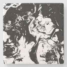 Porta-copo De Pedra Abstrato Roça Arte Incidental