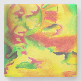 Porta-copo De Pedra Abstrato térmica por AnyaC