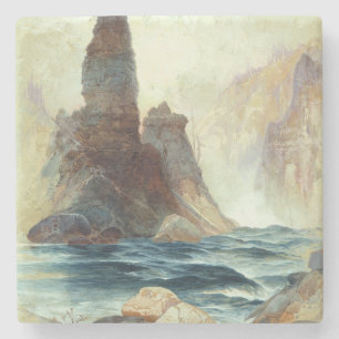 Porta-copo De Pedra Acima da Torre Cataratas, Moran, 1872