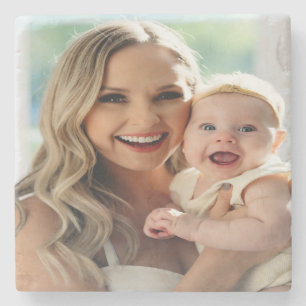 Porta-copo De Pedra Adicionar Foto de Bebê Personalizar Customizar