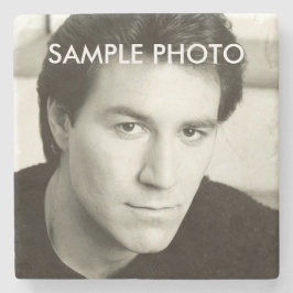 Porta-copo De Pedra Adicione sua foto 2.0