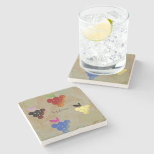 Porta-copo De Pedra Adonis Deus do Vinho