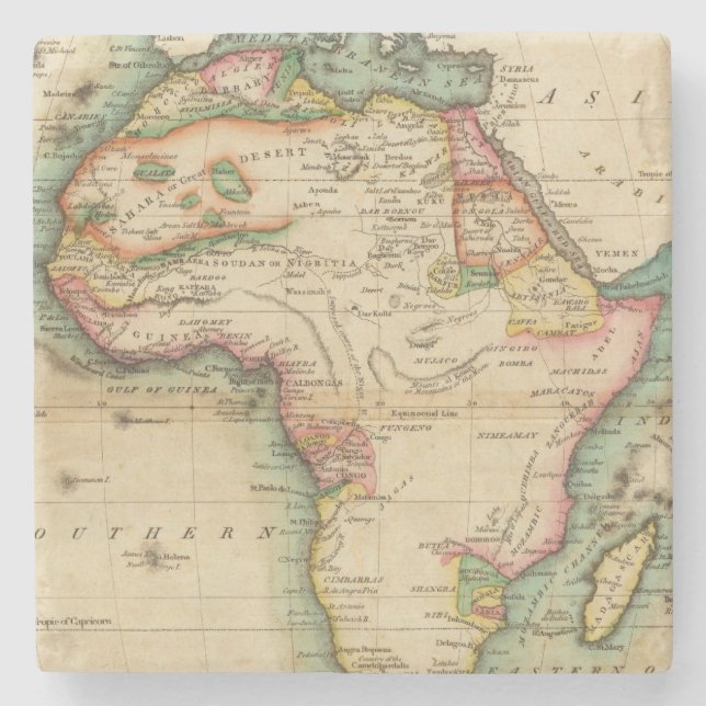 Porta-copo De Pedra África 43 (Frente)