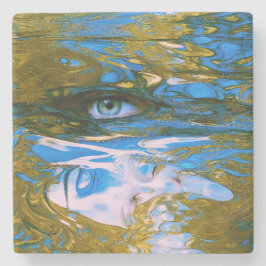 Porta-copo De Pedra Águas Místicas