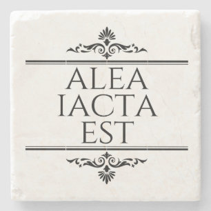 Porta-copo De Pedra Alea Iacta Est