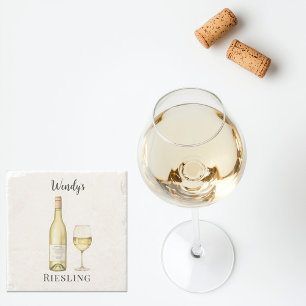 Porta-copo De Pedra Alegre de Vinho Branco 