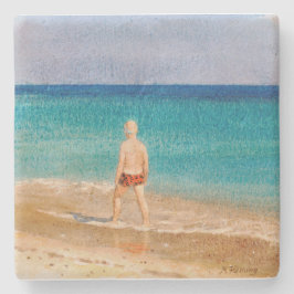 Porta-copo De Pedra Alegria da aposentadoria