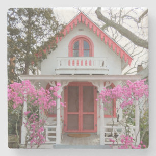 Porta-copo De Pedra Algodão primavera e Vitoriano - Vinha de Martha