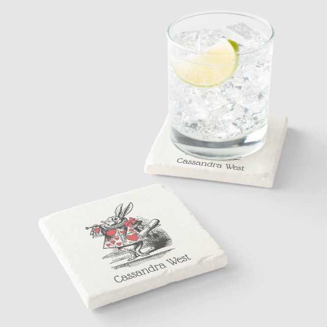 Porta-copo De Pedra Alice no País das Maravilhas (Lateral)