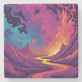 Porta-copo De Pedra Alien Lands