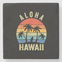 Aloha Hawaii Ilha Havaiana Shirt Palm Beach Surf