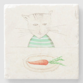 Porta-copo De Pedra Alphonse le Chat