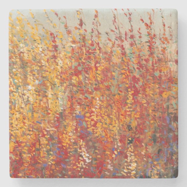 Porta-copo De Pedra Altas flores do deserto II (Frente)