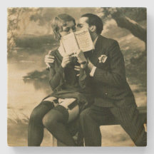 Amantes Segredos Sexy Vintage Pin-Up Casal Amor