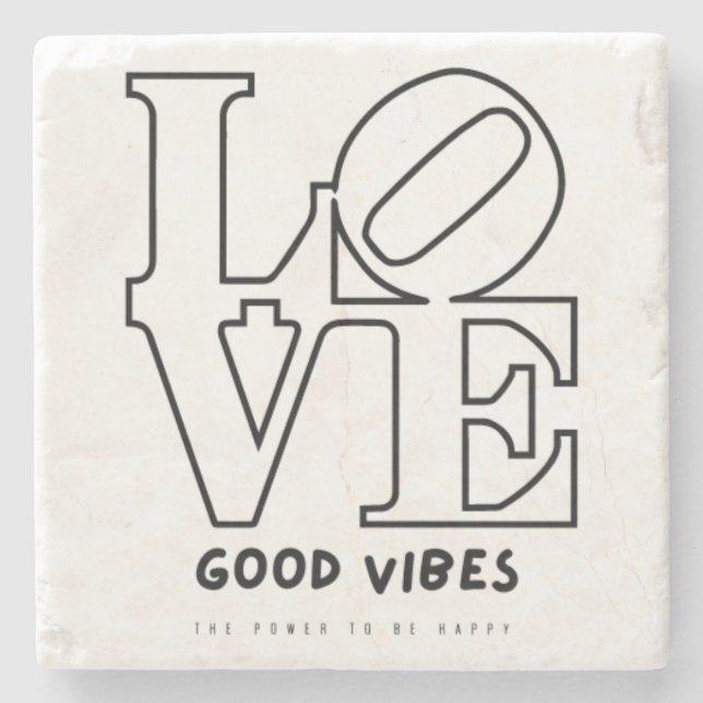 PORTA-COPO DE PEDRA AMEM BONS VÍBULOS (Frente)