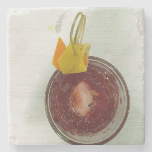 Porta-copo De Pedra Americano (Frente)