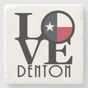 Porta-copo De Pedra AMOR Denton