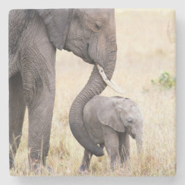 Porta-copo De Pedra Amor maternal