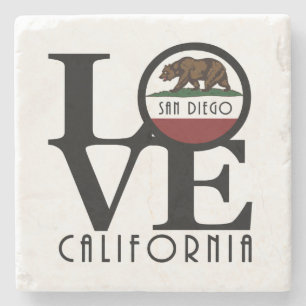 Porta-copo De Pedra AMOR San Diego