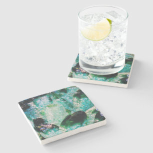Porta-copo De Pedra An Aura of Emeralds