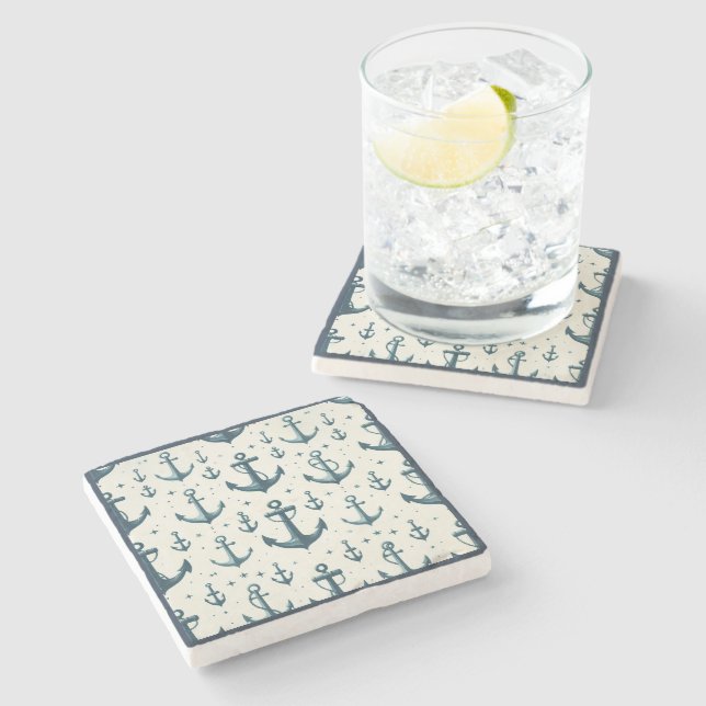 Porta-copo De Pedra Âncoras Perdidas (Lateral)