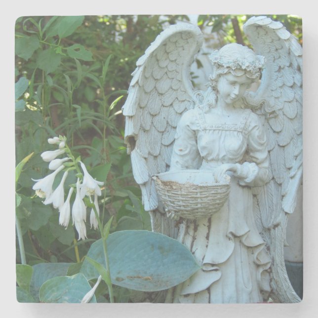 Porta-copo De Pedra Angel em Springtime - Martha's Vineyard (Frente)