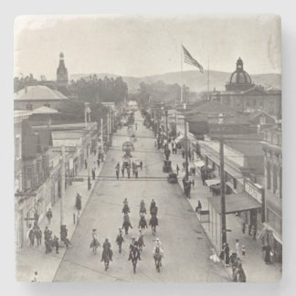 Porta-copo De Pedra Aniversário de Redwood City 150th