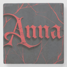 Porta-copo De Pedra Anna em gótico