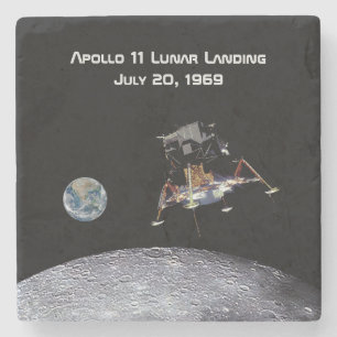Porta-copo De Pedra Apollo 11 Aterrissagem lunar