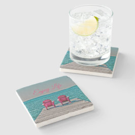 Porta-copo De Pedra Aproveite A Vida Nas Cadeias De Adirondack Russo D