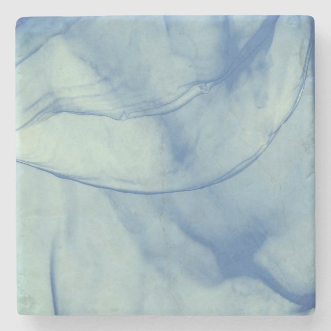 Porta-copo De Pedra Aqua em camadas (Frente)