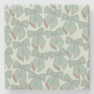 Porta-copo De Pedra Arcos Verdes Sage