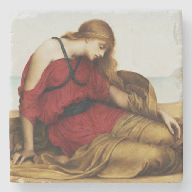 Porta-copo De Pedra Ariadne em Naxos (Mito Grego Clássico) (Frente)