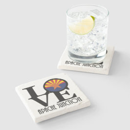 Porta-copo De Pedra ARIZONA de Junção do Apache do AMVE