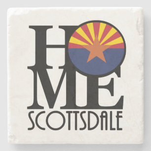 Porta-copo De Pedra Arizona HOME de Scottsdale