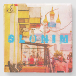 Porta-copo De Pedra Arquitetura da Cidade da Bielorrússia Slonim