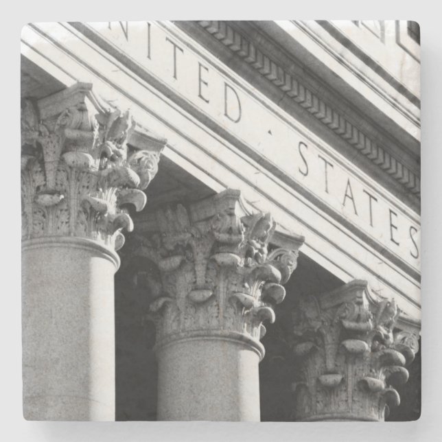 Porta-copo De Pedra Arquitetura NYC VIII (Frente)