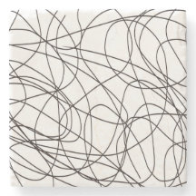 Arte de linhas brancas e pretas