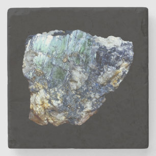Porta-copo De Pedra Arte de Mármore de Cristal Verde Inspirada na Terr