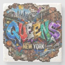 Arte de Parede com Grafite do Queens Nova York